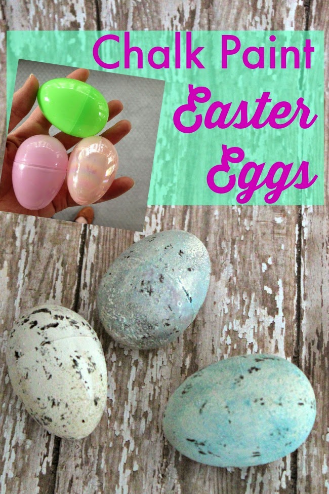 Chalk Paint Easter Eggs Craft