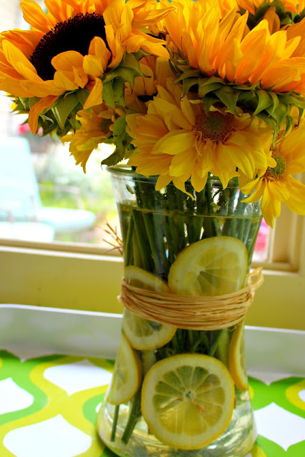 sunflower arrangement
