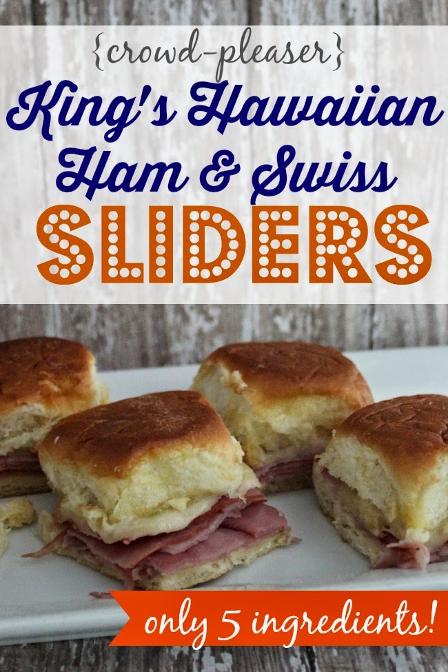 King’s Hawaiian Ham & Swiss Sliders