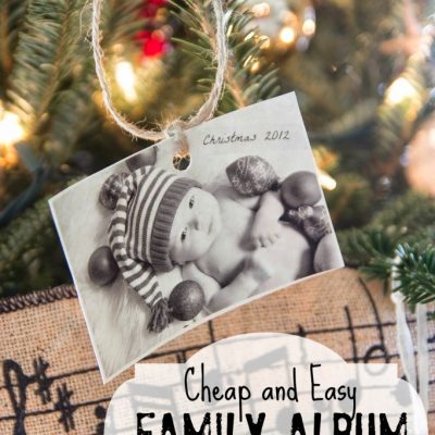 {Christmas Traditions} Family Album Christmas Tree