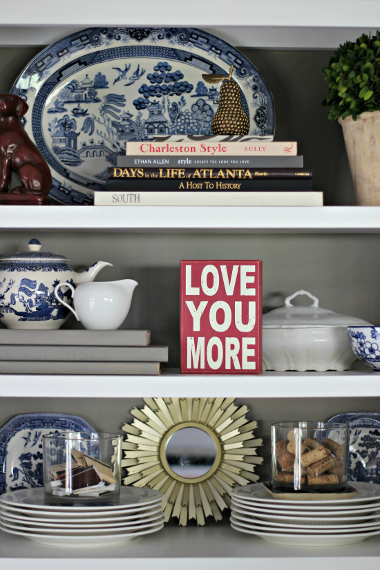 How to Style a Bookshelf With Southern Swank