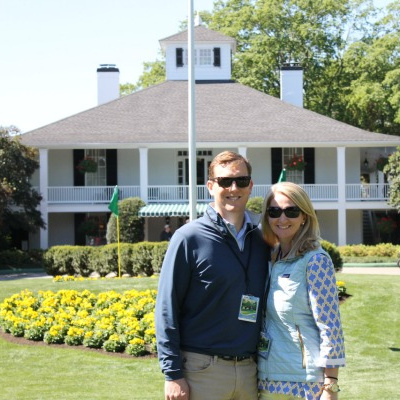 A Day at the Masters Golf Tournament