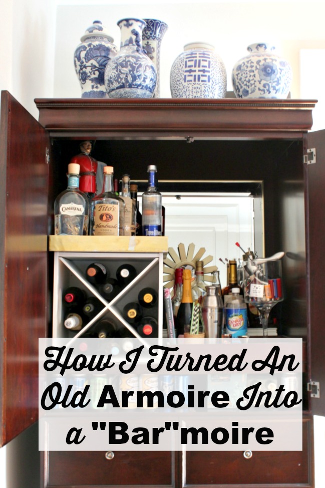 Armoire turned Barmoire