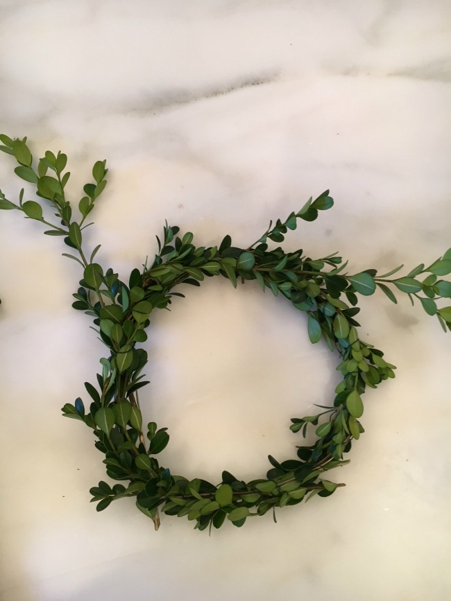 How to Make a Boxwood Wreath