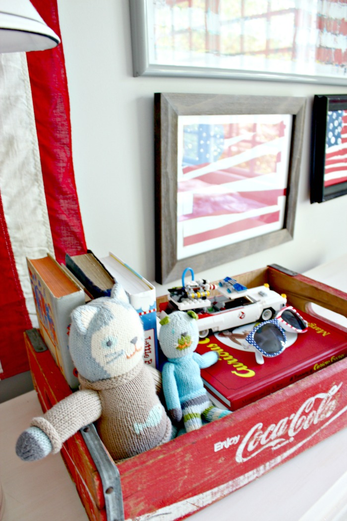 Red Blue Bedroom