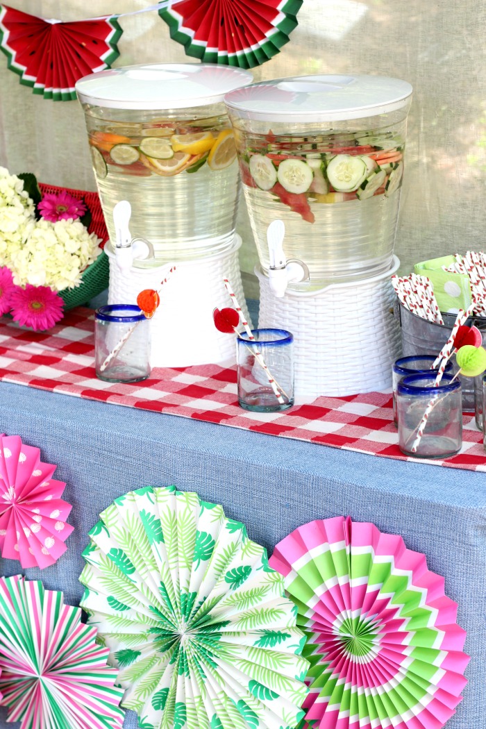 How To Set Up A Beverage Station For Summer Entertaining - Southern State  of Mind Blog by Heather