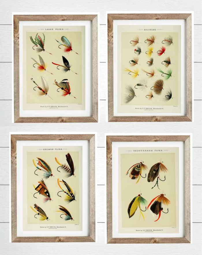 fly fishing art ready to print gallery wall