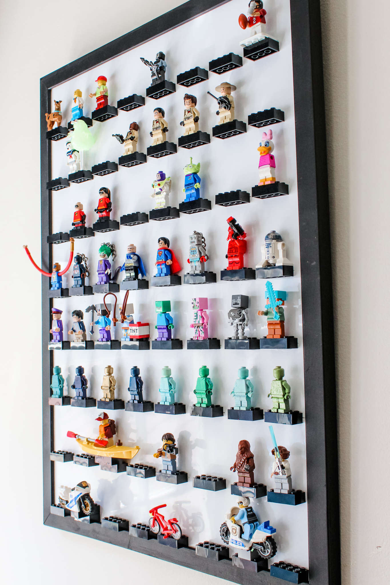 Lego minifiguras Display