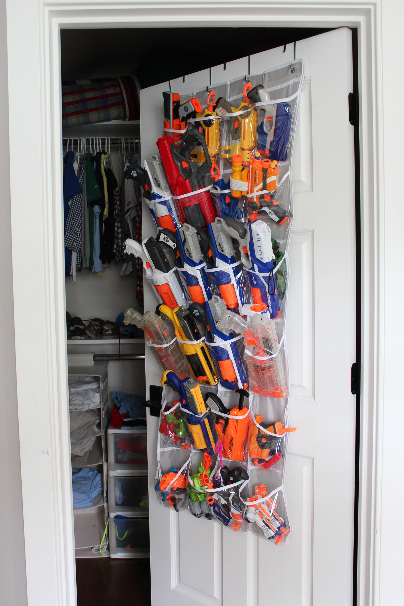 20 Minute Organizing || Nerf Storage - Southern State of ...