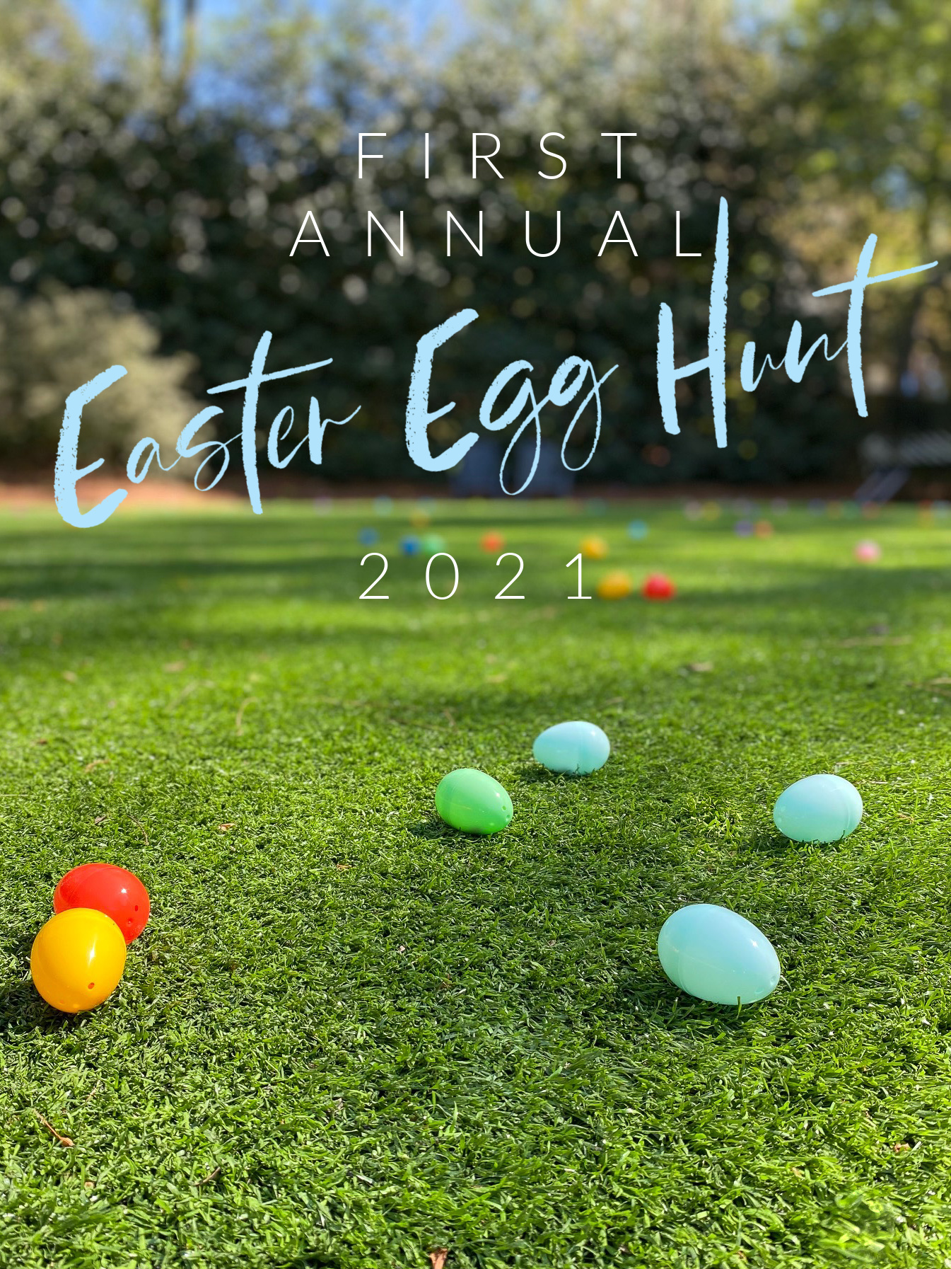 First Annual Easter Egg Hunt Party - Southern State of Mind Blog by Heather
