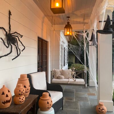 The Easiest Way To Haunt Your Front Porch For Halloween