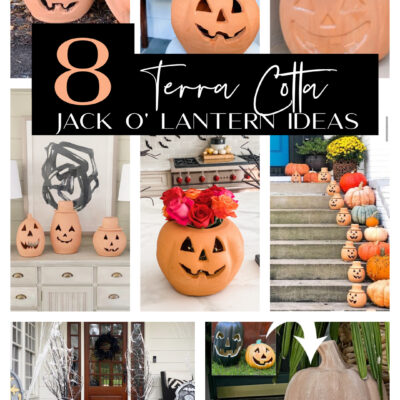 The Halloween Home || Terra Cotta Jack O’ Lanterns